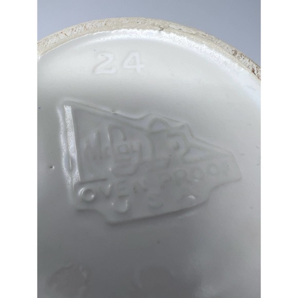 McCoy’s Vintage Creamer/Milk Pitcher 24 The Sky Above and a Book To Love 7" Tall - Picture 7 of 7